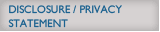 Disclosure and Privacy Statement